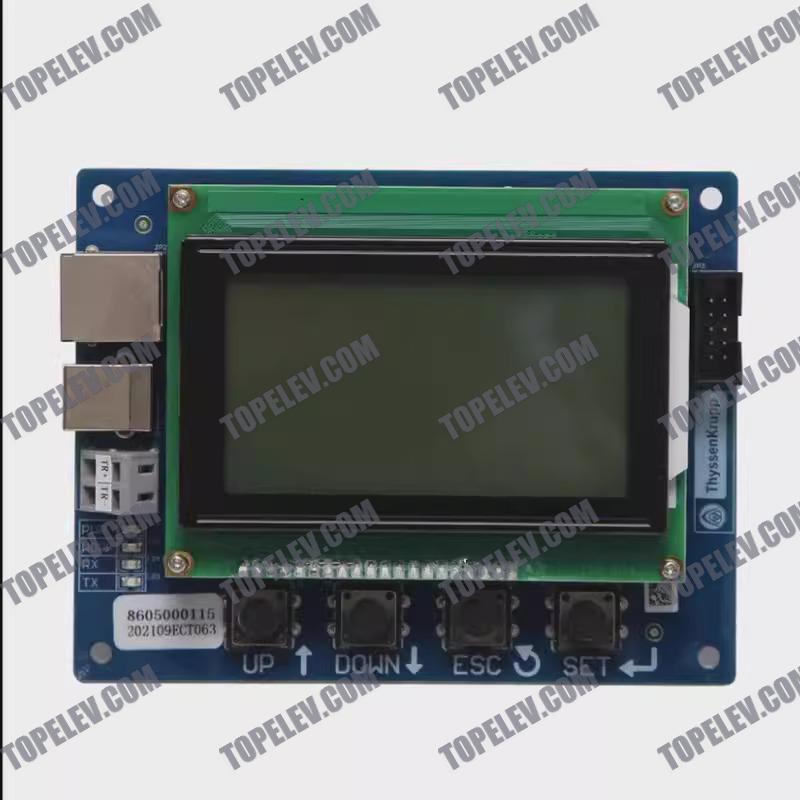Thyssen Escalator LCD Display Board ECT-01-D V3.0