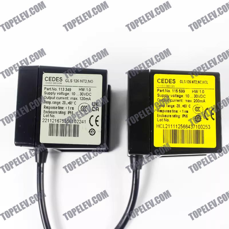 OTIS CEDES Leveling Photoelectric Sensor GLS126 NT2, NC, HCL OTIS CEDES Leveling Photoelectric Sensor GLS126 NT2, NC, HCL