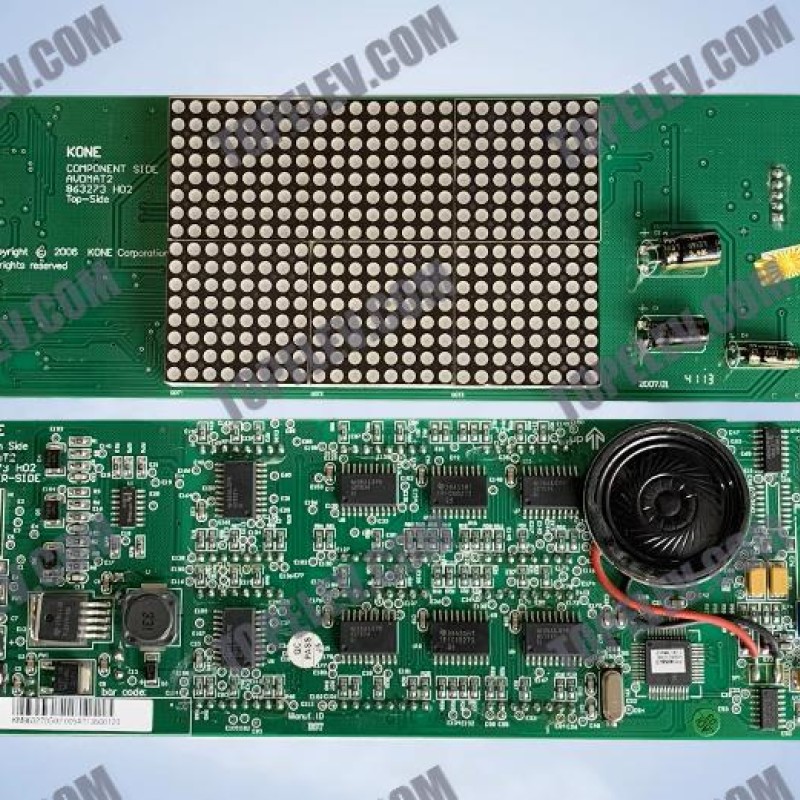 KONE Display PCB KM863270G02/KM863273H02
