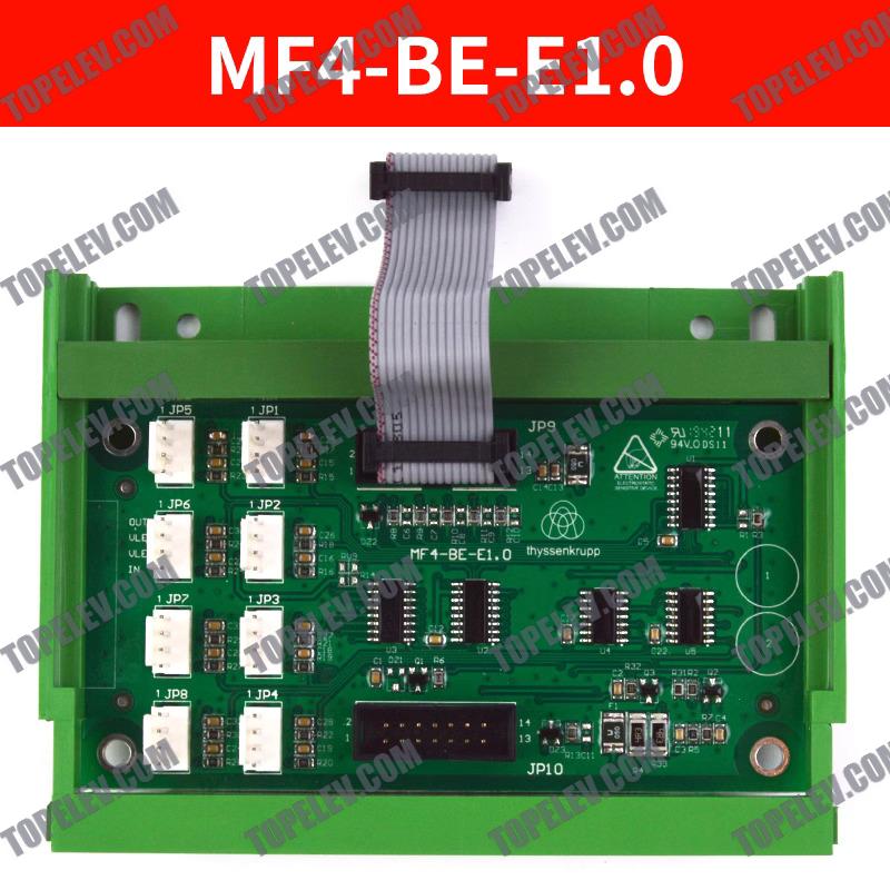 Thyssen Elevator Car Instruction Board MF4-BE-E1.0