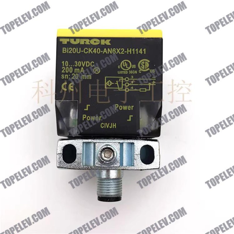 Turck Proximity Switch Sensor Ni50U-CK40-AP6X2-H1141 Turck Proximity Switch Sensor Ni50U-CK40-AP6X2-H1141