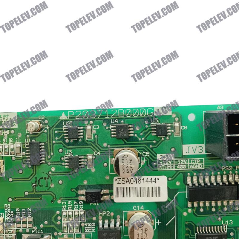 Mitsubishi Elevator Drive Board P203712B000G01