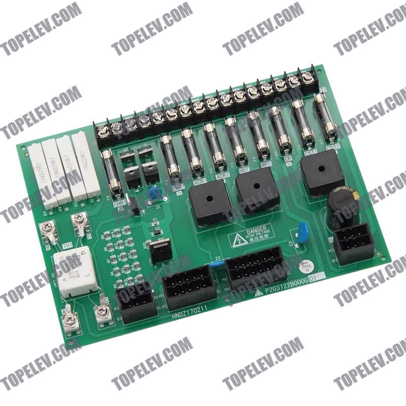 Mitsubishi Elevator Power Board P203722B000G01 KCN-710A