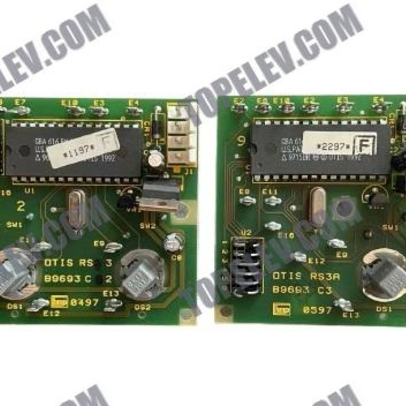 OTIS LOP Button Board RS3 B9693C2 OTIS LOP Button Board RS3 B9693C2