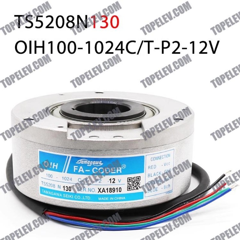 Tamagawa Encoder 100-1024CT-P2-12V TS5208N130 Tamagawa Encoder 100-1024CT-P2-12V TS5208N130